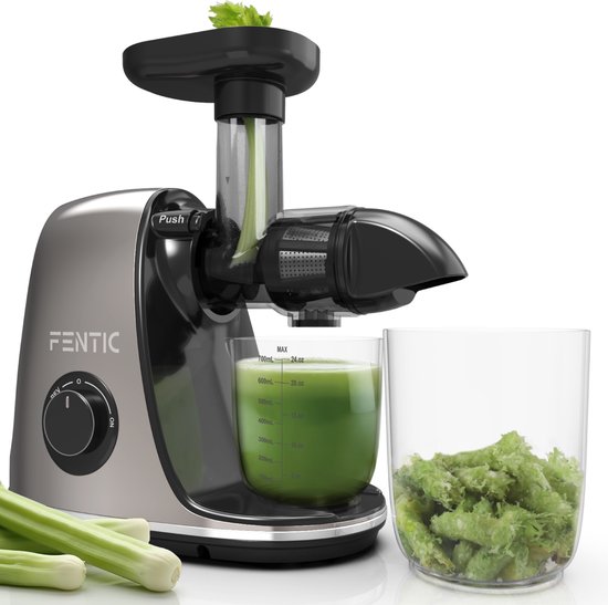Fentic Slowjuicer 700ml Antraciet review