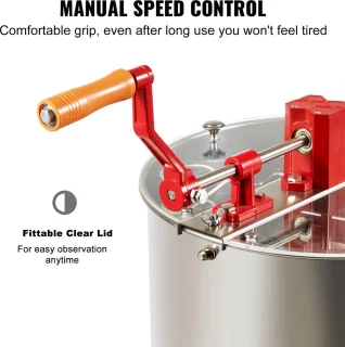 FIBILA Handmatige Honing Extractor RVS