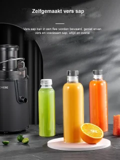 Fruit- en Groente Juicer RVS 400W Centrifugaal 3S Speed