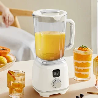 Fruitpers Draagbare Oplaadbare Sapcentrifuge - Wit