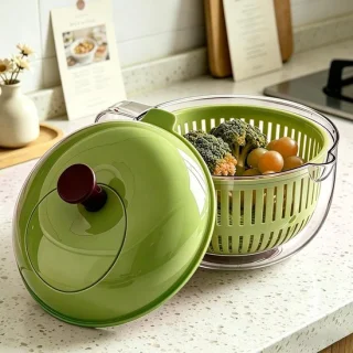 Fruitwasser kom groen