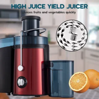 Fuegobird L811 Power Juicer RVS Rood