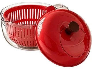 Groente fruit wasmachine rood