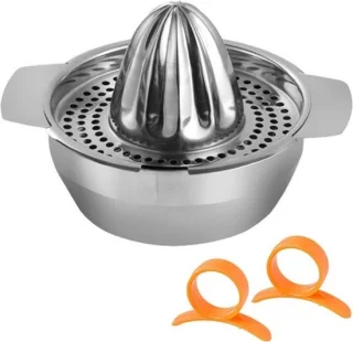 Handmatige sapcentrifuge van roestvrij staal