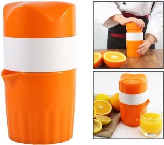 Compacte, handmatige sinaasappelsapper: simpel, veilig en praktisch