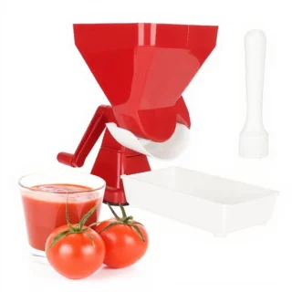 Handmatige tomatenpers