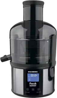 Hausberg digitale fruitpers hb-7545in zwart