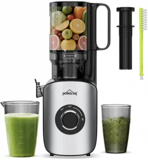 De HOMELUX Slow Juicer 126mm XXL in één oogopslag