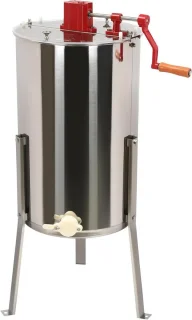Honing extractor 4 frames zilver