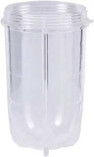 Juicer vervangingsonderdelen voor blender: transparante plastic bekers en mokken (korte cup)