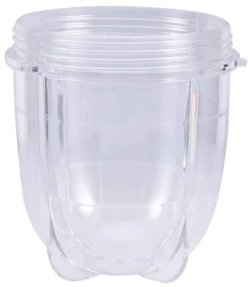 Juiceraccessoire – transparante kunststof beker
