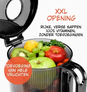 Kavo Slowjuicer Cold Press Zwart