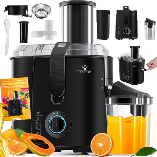 KESSER Slowjuicer 1100W sapcentrifuge zwart review