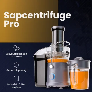 Kitchen Royal Sapcentrifuge 1200W 3-Snelheden
