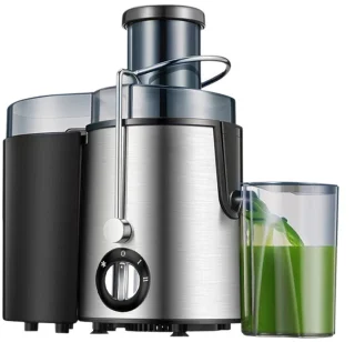 De Kitchen Sapcentrifuge - Juicer Zilver in één oogopslag