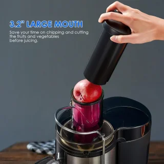 Wat vinden we goed aan de Kitchen Sapcentrifuge - Juicer Zilver