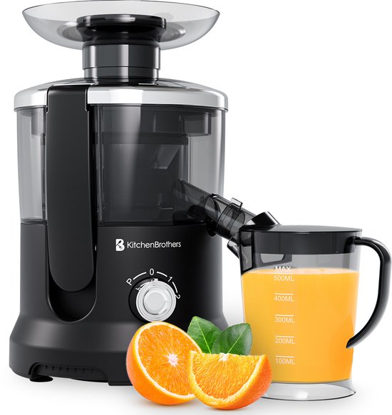 KitchenBrothers Sapcentrifuge 600W Zwart review
