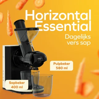 KitchenBrothers Slowjuicer Groenten en Fruitpers Champagne