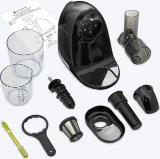 KitchenBrothers Slowjuicer Juice Maker Zwart