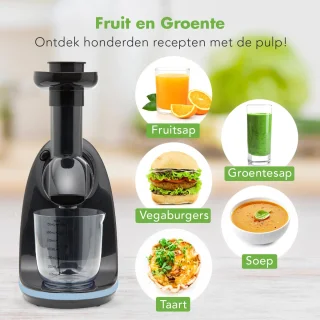 KitchenBrothers Slowjuicer Juicer 700ml Pastel Blauw