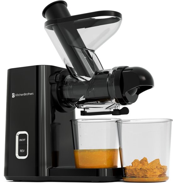 KitchenBrothers Slowjuicer Mini Juicer Zwart review