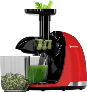 KitchenBrothers Slowjuicer Rood 700ml