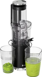 KitchenBrothers Slowjuicer Verticaal 80 mm Zwart