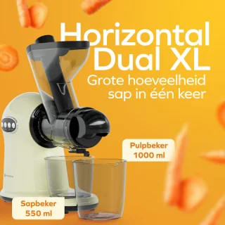 KitchenBrothers Slowjuicer XL Juicer Champagne
