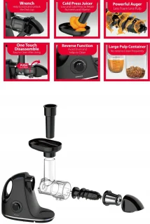 Klausberg KB-7861 Slow Juicer Zwart 700ml
