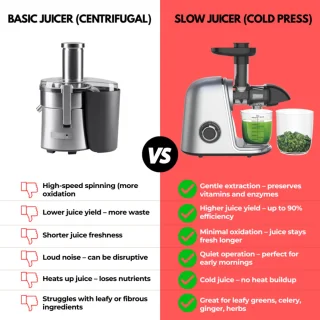 Klausberg KB-7868 Slow Juicer Gris