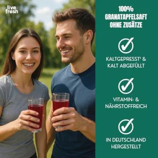 Koudgeperst granaatappelsap 3 L
