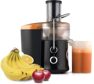 Krachtige juicer met pulpcontrole en 600 W vermogen