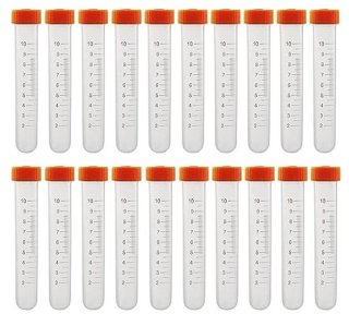 De Kunststof centrifugebuisjes 10 ml - set van 20 in één oogopslag