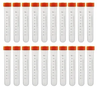 Kunststof centrifugebuisjes 10 ml - set van 20