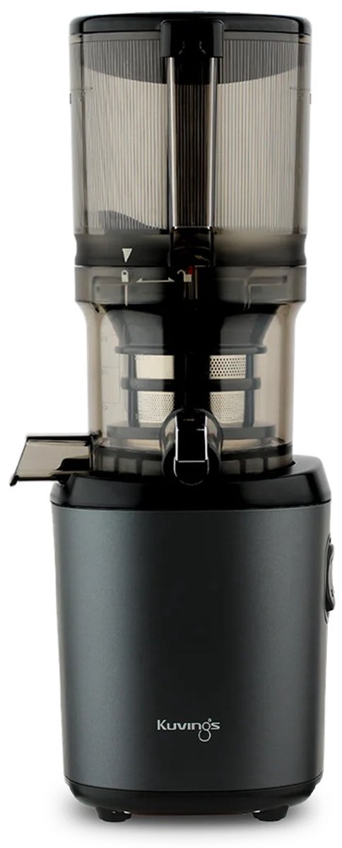 De Kuvings AUTO6 Slowjuicer Zwart/Gunmetal in één oogopslag