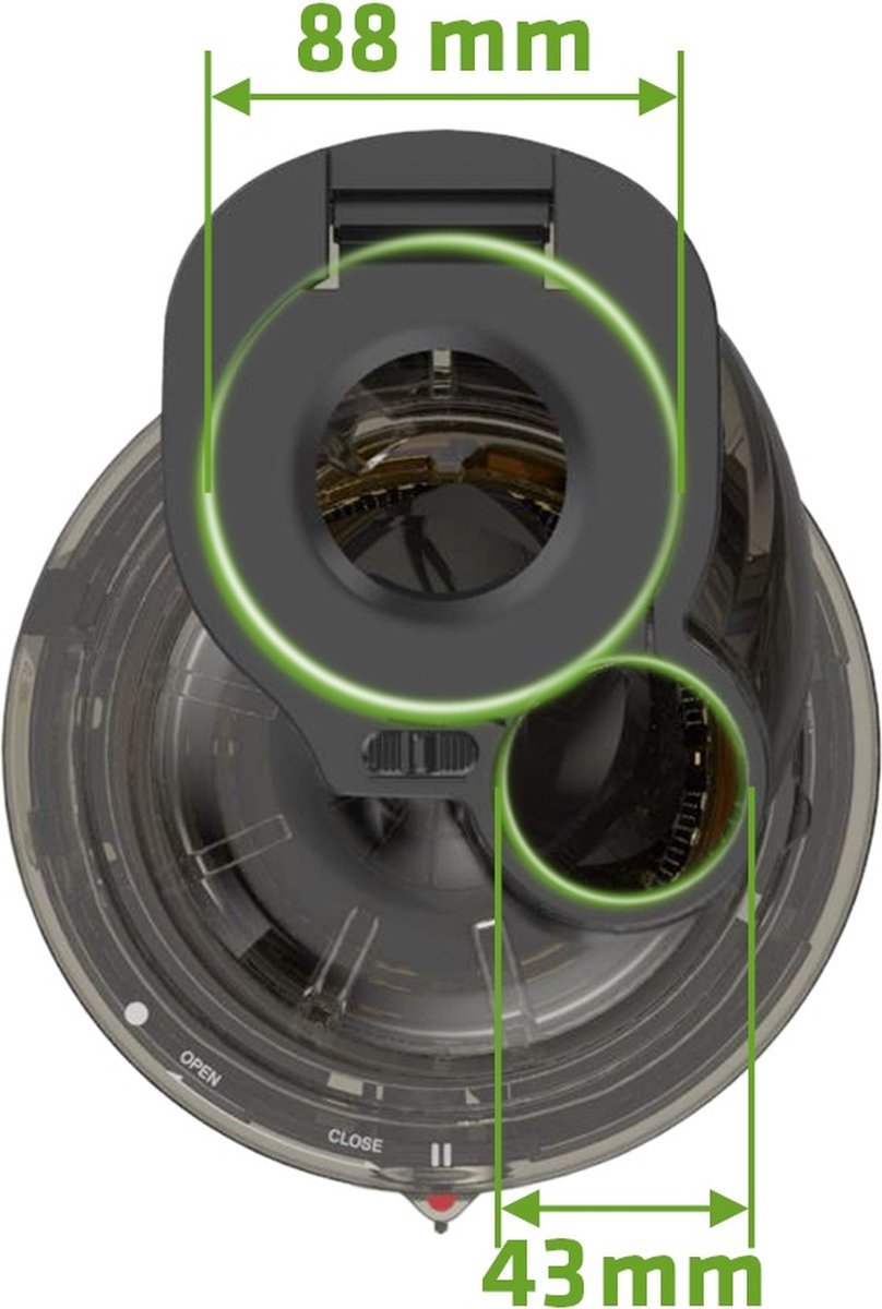 Wat vinden we goed aan de Kuvings Revo830 White Slowjuicer