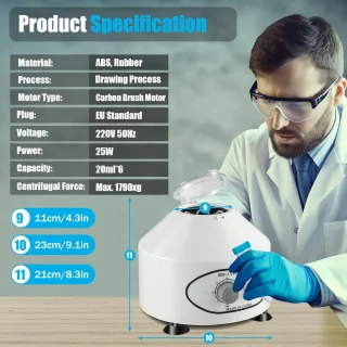 Laboratoriumcentrifuge Tafelmodel 4000 tpm