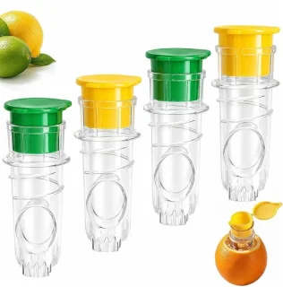 Lemon Juice Pouring Spout Set - Handmatige citroensqueezer