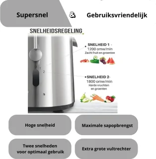 LifeStages Sapcentrifuge voor groenten en fruit
