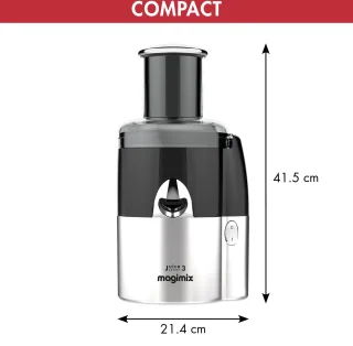 Magimix Juice Expert 3 Sapcentrifuge Zwart Mat Chroom