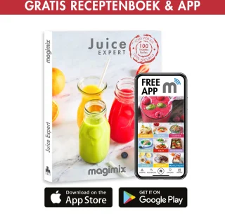 Magimix Juice Expert 3 Sapcentrifuge Zwart Mat Chroom