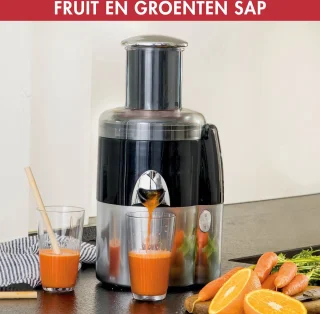 Magimix Juice Expert 3 Sapcentrifuge Zwart Mat Chroom