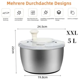 Merkloos Slacentrifuge 5 L