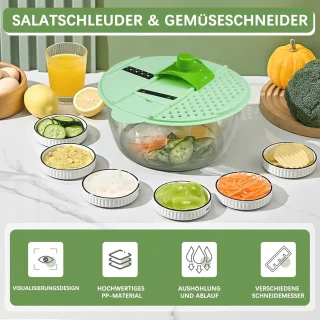Merknaam Slacentrifuge en Groentesnijder