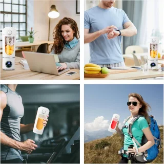 Mini Blender 700 ml - Shake Mixer - Wit