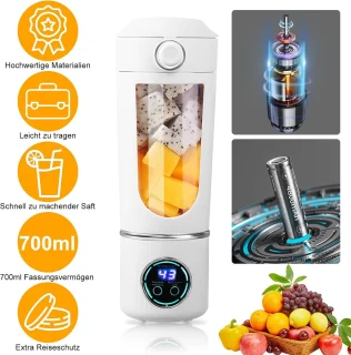 Mini Blender 700 ml - Shake Mixer - Wit