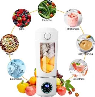 Mini Blender 700 ml - Shake Mixer - Wit