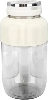 Mini blender - draagbare juicer - 1,2 l - zwart