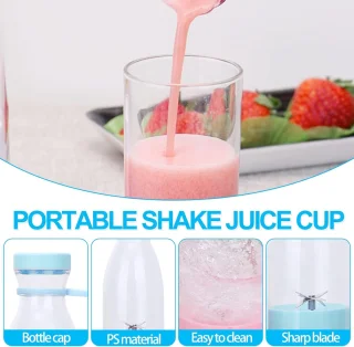 Mini-blenderbeker 380 ml - Blauw