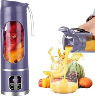 Mini blenderbeker 450 ml paars